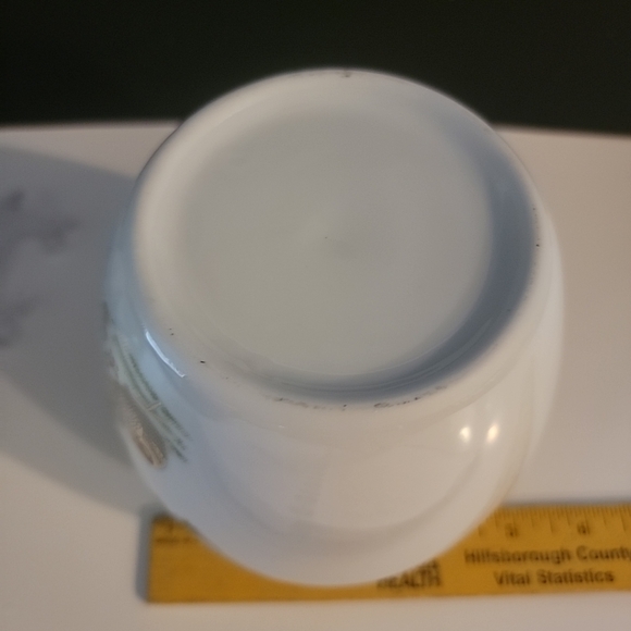 Vintage Asian Ginger Jar White Beautiful Gilded Pheasants & Flowers Pre-owned - Picture 8 of 8